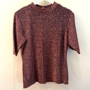 Reiss metallic shirt